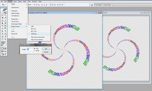 Creation of Psychedelic Swirl: Step 20